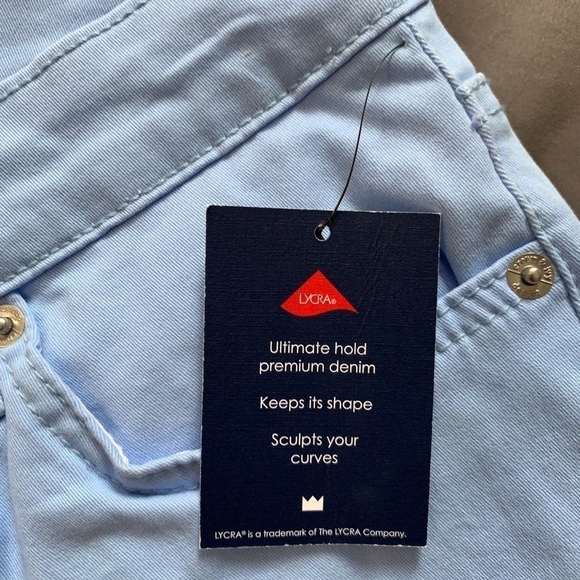 New Crown & Ivy Women's High Rise Skinny Color Denim Jeans Size 4 - Picture 8 of 8